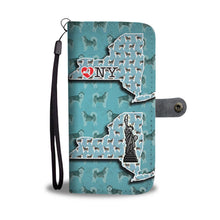 Load image into Gallery viewer, Alaskan Malamute Dog Pattern Print Wallet Case-Free Shipping-NY State