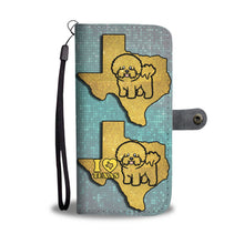 Load image into Gallery viewer, Bichon Fries Dog Art Print Wallet Case-Free Shipping-TX State