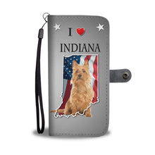 Load image into Gallery viewer, Australian Terrier Dog Print Wallet Case-Free Shipping-IN State