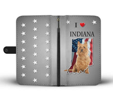 Load image into Gallery viewer, Australian Terrier Dog Print Wallet Case-Free Shipping-IN State