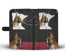 Load image into Gallery viewer, Amazing Boxer Dog Print Wallet Case-Free Shipping-MN State