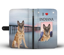 Load image into Gallery viewer, Belgian Malinois Dog Print Wallet Case-Free Shipping-IN State