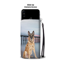 Load image into Gallery viewer, Belgian Malinois Dog Print Wallet Case-Free Shipping-IN State