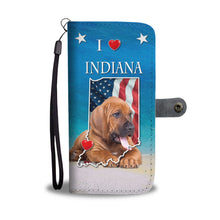 Load image into Gallery viewer, Bloodhound Print Wallet Case-Free Shipping-IN State