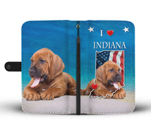 Load image into Gallery viewer, Bloodhound Print Wallet Case-Free Shipping-IN State