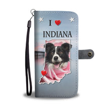Load image into Gallery viewer, Border Collie Print Wallet Case-Free Shipping-IN State