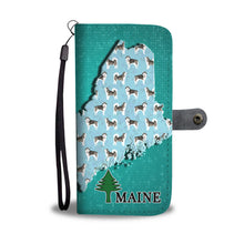 Load image into Gallery viewer, Alaskan Malamute Dog Pattern Print Wallet Case-Free Shipping-ME State