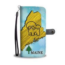 Load image into Gallery viewer, Bichon Fries Dog Art Print Wallet Case-Free Shipping-ME State