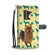 Load image into Gallery viewer, Australian Terrier Print Wallet Case-Free Shipping-MN State