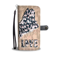 Load image into Gallery viewer, Border Collie In Lots Print Wallet Case-Free Shipping-ME State