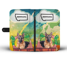 Load image into Gallery viewer, Amazing German Shepherd Print Wallet Case-Free Shipping-MT State