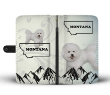 Load image into Gallery viewer, Bichon Frise Print Wallet Case-Free Shipping-MT State