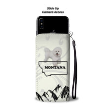 Load image into Gallery viewer, Bichon Frise Print Wallet Case-Free Shipping-MT State