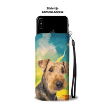 Load image into Gallery viewer, Airedale Terrier Print Wallet Case-Free Shipping-MT State