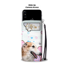 Load image into Gallery viewer, Borzoi Dog Print Wallet Case-Free Shipping-MT State