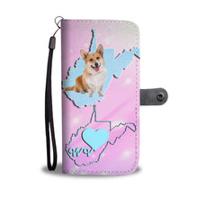 Load image into Gallery viewer, Amazing Cardigan Welsh Corgi Print Wallet Case-Free Shipping-WV State