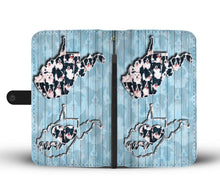 Load image into Gallery viewer, Amazing Border Collie In Lots Print Wallet Case-Free Shipping-WV State