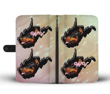 Load image into Gallery viewer, Amazing Doberman Pinscher Dog Print Wallet Case-Free Shipping-WV State
