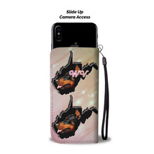 Load image into Gallery viewer, Amazing Doberman Pinscher Dog Print Wallet Case-Free Shipping-WV State