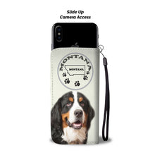 Load image into Gallery viewer, Bernese Mountain Dog Print Wallet Case-Free Shipping-MT State