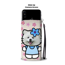 Load image into Gallery viewer, American Eskimo Dog Print Wallet Case-Free Shipping-MT State