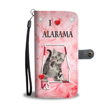 Load image into Gallery viewer, American Shorthair Cat Print Wallet Case-Free Shipping-AL State