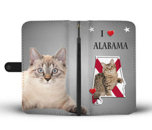 Load image into Gallery viewer, American Bobtail Cat Print Wallet Case-Free Shipping-AL State