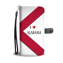 Load image into Gallery viewer, Alabama Print Wallet Case-Free Shipping-AL State