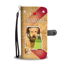 Load image into Gallery viewer, Airedale Terrier Print Wallet Case-Free Shipping-AL State