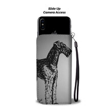 Load image into Gallery viewer, Airedale Terrier Sketch Print Wallet Case-Free Shipping-AL State
