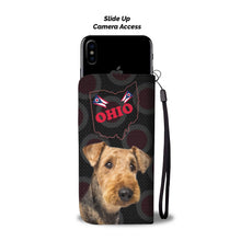 Load image into Gallery viewer, Airedale Terrier Print Wallet Case-Free Shipping-OH State
