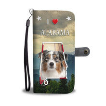 Load image into Gallery viewer, Australian Shepherd Print Wallet Case-Free Shipping-AL State