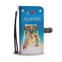 Load image into Gallery viewer, Belgian Malinois Dog Print Wallet Case-Free Shipping-AL State