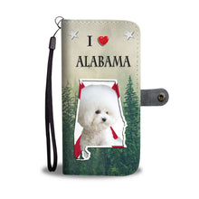 Load image into Gallery viewer, Bichon Frise Print Wallet Case-Free Shipping-AL State