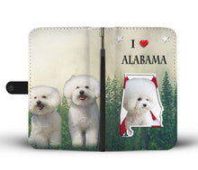 Load image into Gallery viewer, Bichon Frise Print Wallet Case-Free Shipping-AL State