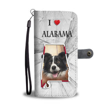 Load image into Gallery viewer, Border Collie Print Wallet Case-Free Shipping-AL State