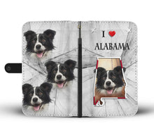 Load image into Gallery viewer, Border Collie Print Wallet Case-Free Shipping-AL State