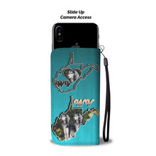 Load image into Gallery viewer, Amazing Saluki Dog Print Wallet Case-Free Shipping-WV State