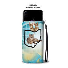Load image into Gallery viewer, Amazing Bengal Cat Print Wallet Case-Free Shipping-OH State