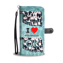 Load image into Gallery viewer, Border Collie Dog In Lots Print Wallet Case-Free Shipping-OK State