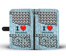 Load image into Gallery viewer, Boston Terrier Dog Pattern Print Wallet Case-Free Shipping-OK State