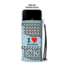 Load image into Gallery viewer, Boston Terrier Dog Pattern Print Wallet Case-Free Shipping-OK State