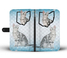 Load image into Gallery viewer, American Shorthair Cat Print Wallet Case-Free Shipping-OH State
