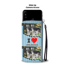Load image into Gallery viewer, Amazing Saluki Dog Print Wallet Case-Free Shipping-OK State