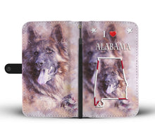 Load image into Gallery viewer, Amazing German Shepherd Print Wallet Case-Free Shipping-AL State