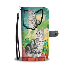 Load image into Gallery viewer, Amazing American Shorthair Cat Print Wallet Case-Free Shipping-OH State