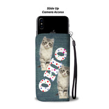 Load image into Gallery viewer, American Curl Cat Print Wallet Case-Free Shipping-OH State