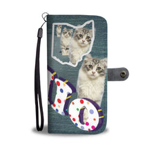 Load image into Gallery viewer, American Curl Cat 3D Print Wallet Case-Free Shipping-OH State