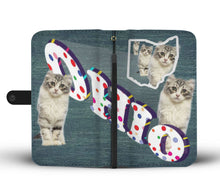 Load image into Gallery viewer, American Curl Cat 3D Print Wallet Case-Free Shipping-OH State