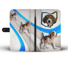 Load image into Gallery viewer, Beagle Dog Print Wallet Case-Free Shipping-OH State